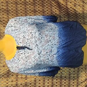 Dex: Tie Neckline Shirt